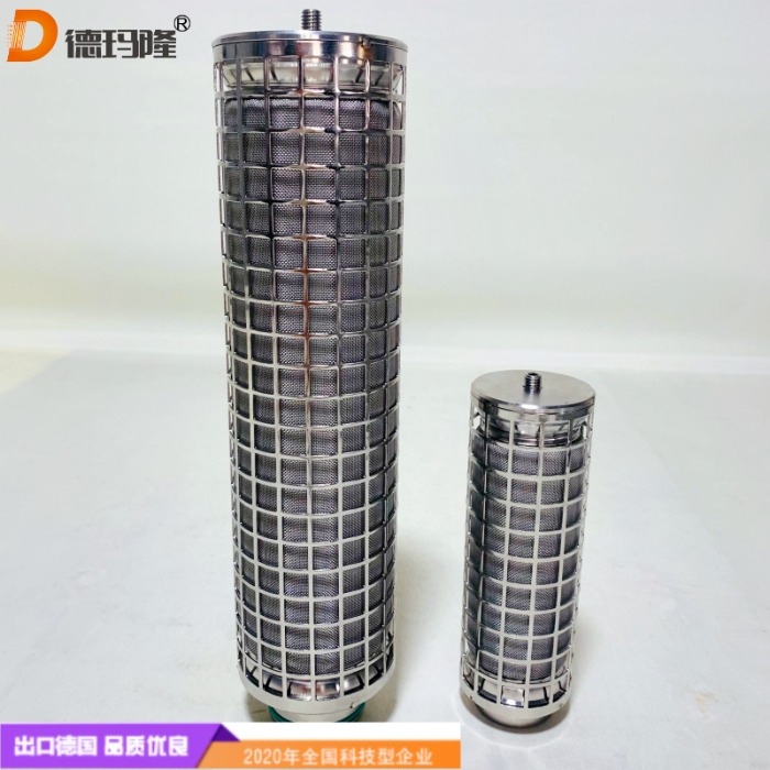 德瑪隆供應天然氣不銹鋼燒結(jié)氈濾芯PF-15-03-E-V CF-32-3-E-V-0